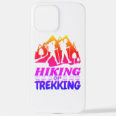 Wandelen of Trekken iPhone Hoesje (Achterkant)