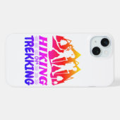 Wandelen of Trekken iPhone Hoesje (Achterkant horizontaal)