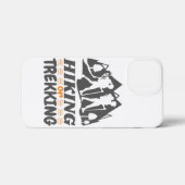 Wandelen of Trekken iPhone Hoesje (Achterkant horizontaal)