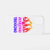 Wandelen of Trekken iPhone Hoesje (Achterkant horizontaal)