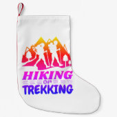 Wandelen of Trekken Kleine Kerstsok (Voorkant)