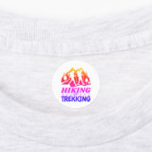 Wandelen of Trekken Labels (Aangebracht)