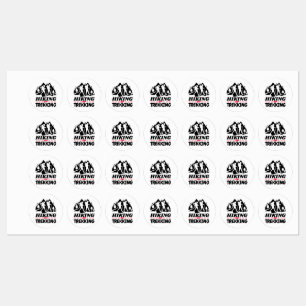 Wandelen of Trekken Labels