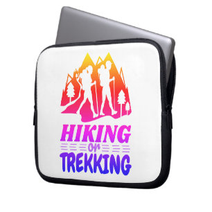 Wandelen of Trekken Laptop Sleeve