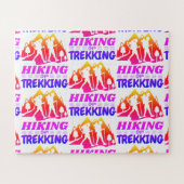Wandelen of Trekken Legpuzzel (Horizontaal)