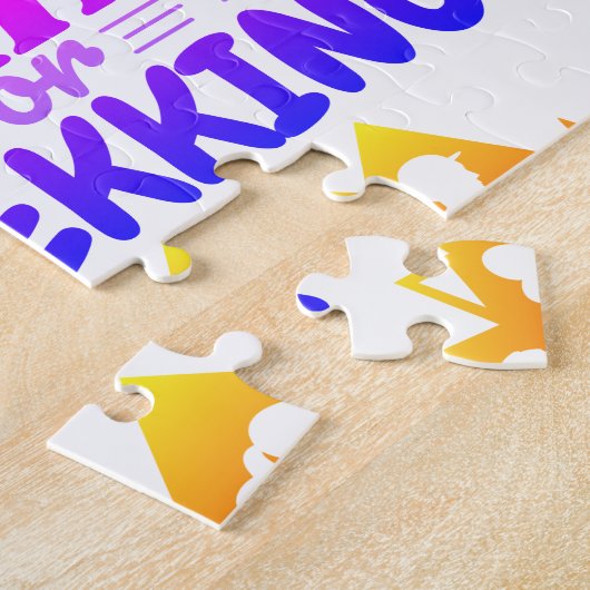 Wandelen of Trekken Legpuzzel (Zijkant)