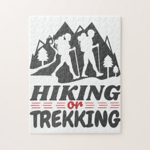 Wandelen of Trekken Legpuzzel