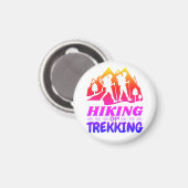 Wandelen of Trekken Magneet (Voorkant / Achterkant)