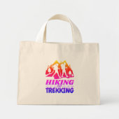 Wandelen of Trekken Mini Tote Bag (Voorkant)