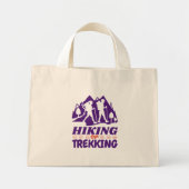 Wandelen of Trekken Mini Tote Bag (Voorkant)