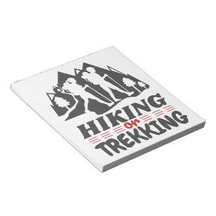 Wandelen of Trekken Notitieblok