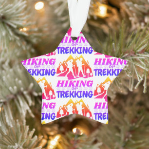 Wandelen of Trekken Ornament