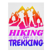 Wandelen of Trekken Perfect Poster (Voorkant)