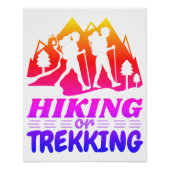 Wandelen of Trekken Perfect Poster (Voorkant)