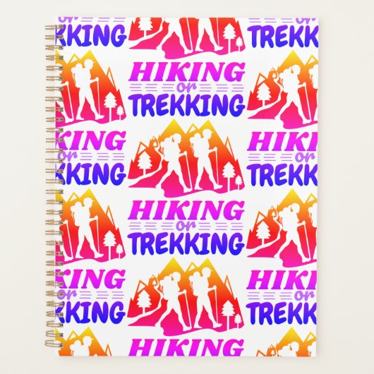 Wandelen of Trekken Planner (Voorkant)