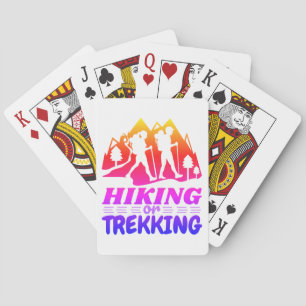 Wandelen of Trekken Pokerkaarten