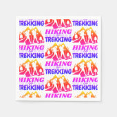 Wandelen of Trekken Servet (Voorkant)