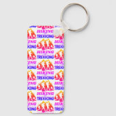 Wandelen of Trekken Sleutelhanger (Achterkant)