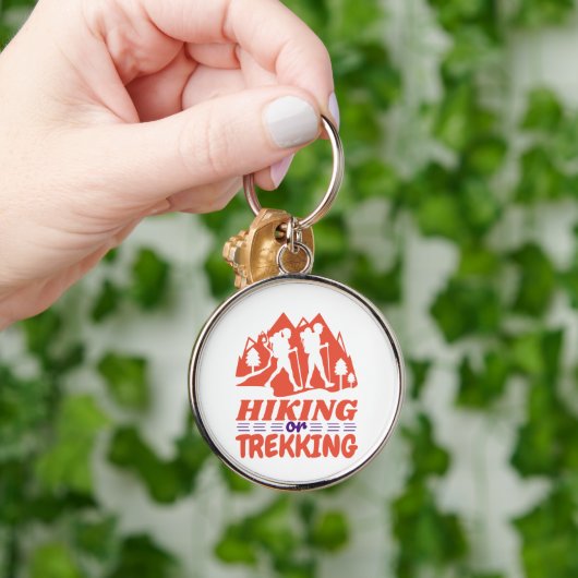 Wandelen of Trekken Sleutelhanger (Hand)