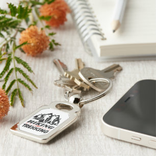 Wandelen of Trekken Sleutelhanger