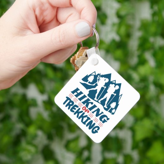Wandelen of Trekken Sleutelhanger (Hand)