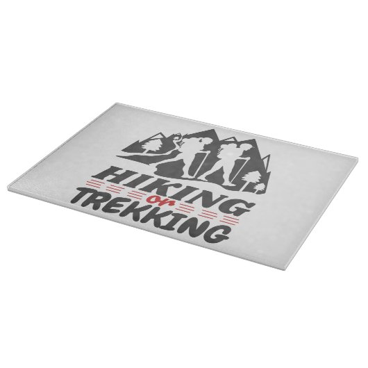 Wandelen of Trekken Snijplank (Hoek)