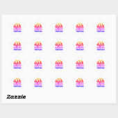 Wandelen of Trekken Ster Sticker (Vel)