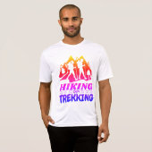Wandelen of Trekken T-shirt (Voorkant volledig)