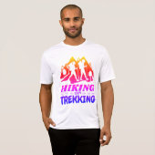 Wandelen of Trekken T-shirt (Voorkant volledig)