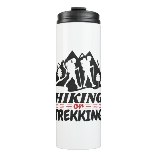 Wandelen of Trekken Thermosbeker (Voorkant)