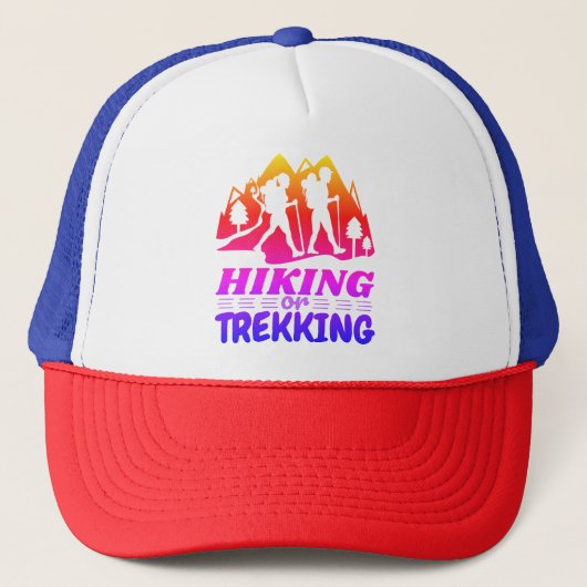 Wandelen of Trekken Trucker Pet (Voorkant)