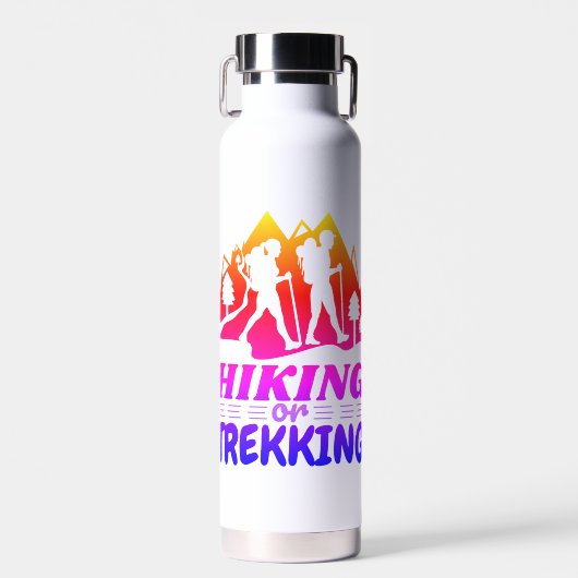 Wandelen of Trekken Waterfles (Voorkant)
