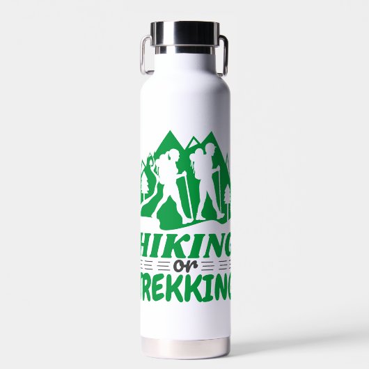 Wandelen of Trekken Waterfles (Voorkant)