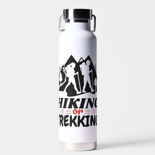 Wandelen of Trekken Waterfles (Voorkant)