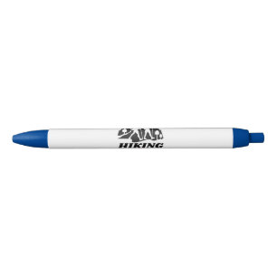 Wandelen of Trekken Zwarte Inkt Pen