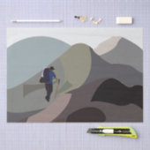 Wandelen Ontdek bergen Avontuur Wandelen Tissuepapier (Craft)