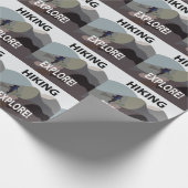 Wandelen Ontdek Bergen Wandelen Cadeaupapier (Hoek)