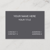 Wandelen Ontdek Bergen Wandelen Visitekaartje (Achterkant)