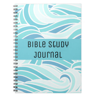 Wandelen op de Water Bible Study Journal Notitieboek