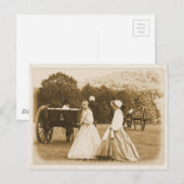 Wandelen op het slagveld briefkaart (Voorkant / Achterkant)