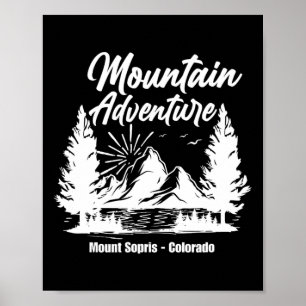 Wandelen op Mount Sopris - Colorado Bergbeklimmen Poster