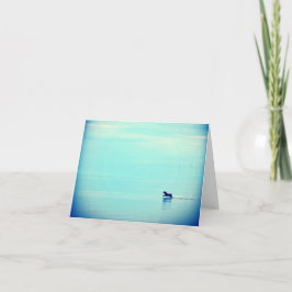 Wandelen op Water Notecards Kaart