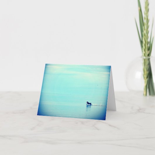 Wandelen op Water Notecards Kaart (Voorkant)