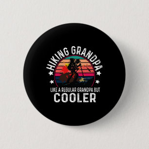 Wandelen Opa Als Een Gewone Opa Klimmers Humor Ronde Button 5,7 Cm
