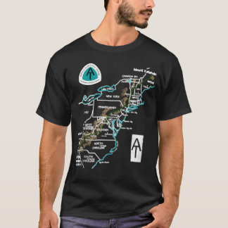 Wandelen over het Appalachian Trail T-shirt