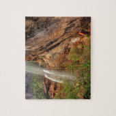 Wandelen over het Emerald Pools Trail in Zion Nati Legpuzzel (Verticaal)