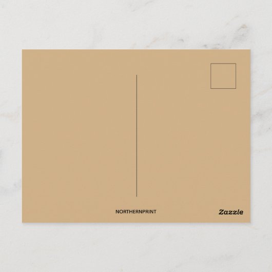 Wandelen Paashaas Briefkaart (Achterkant)