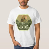 Wandelen Patch T-shirt (Voorkant)