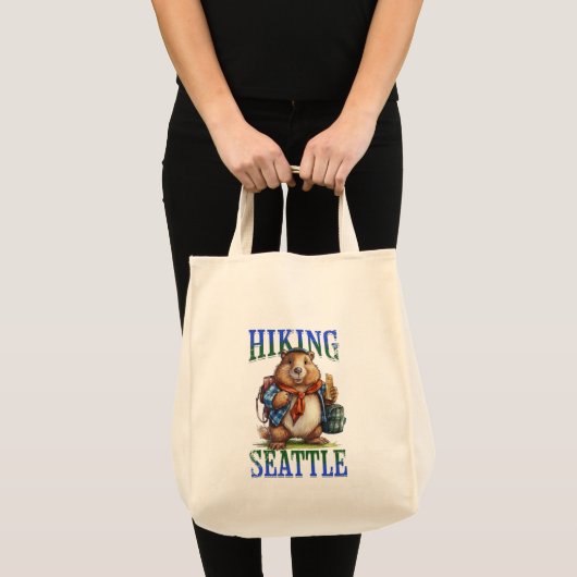 Wandelen Seattle Canvas tas (Voorkant (product))