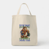 Wandelen Seattle Canvas tas (Achterkant)